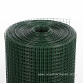 PVC dark green coating iron welded wire mesh